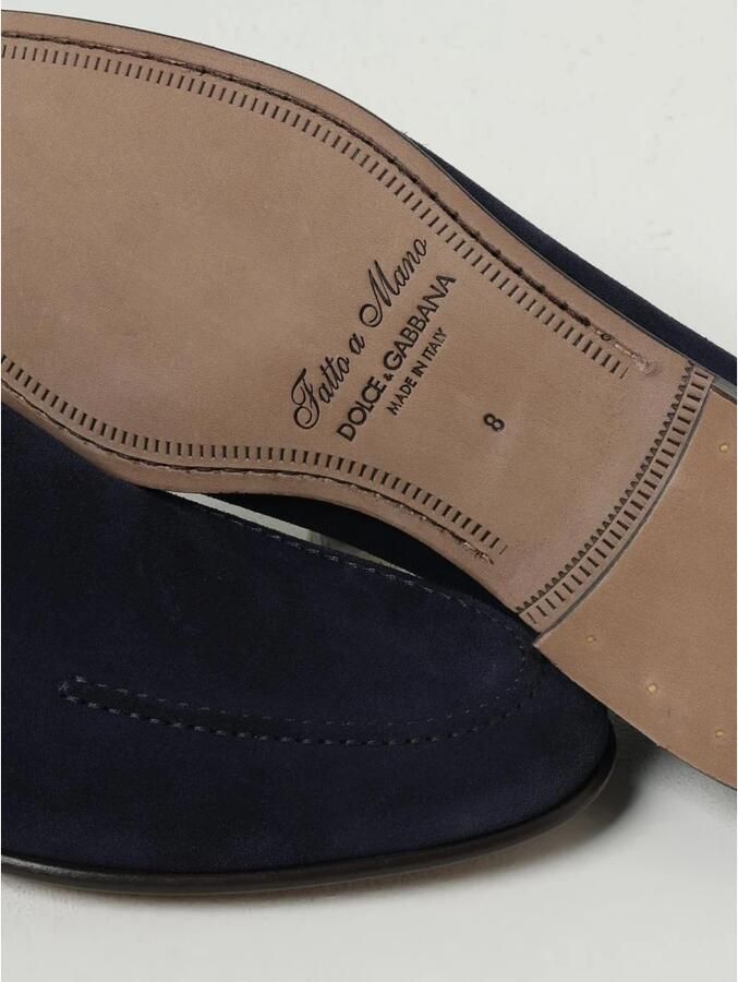 Dolce & Gabbana Suede Leren Loafers