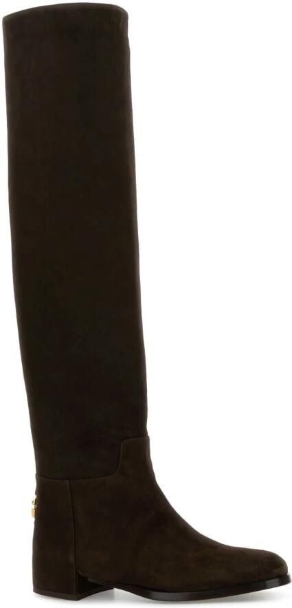 Dolce & Gabbana Suède Overknee Laarzen - Foto 2
