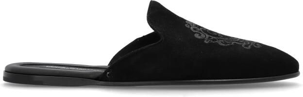 Dolce & Gabbana Suede Slides