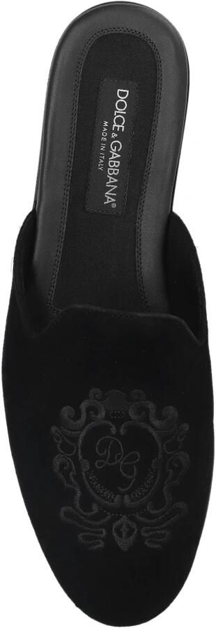 Dolce & Gabbana Suede Slides - Foto 4
