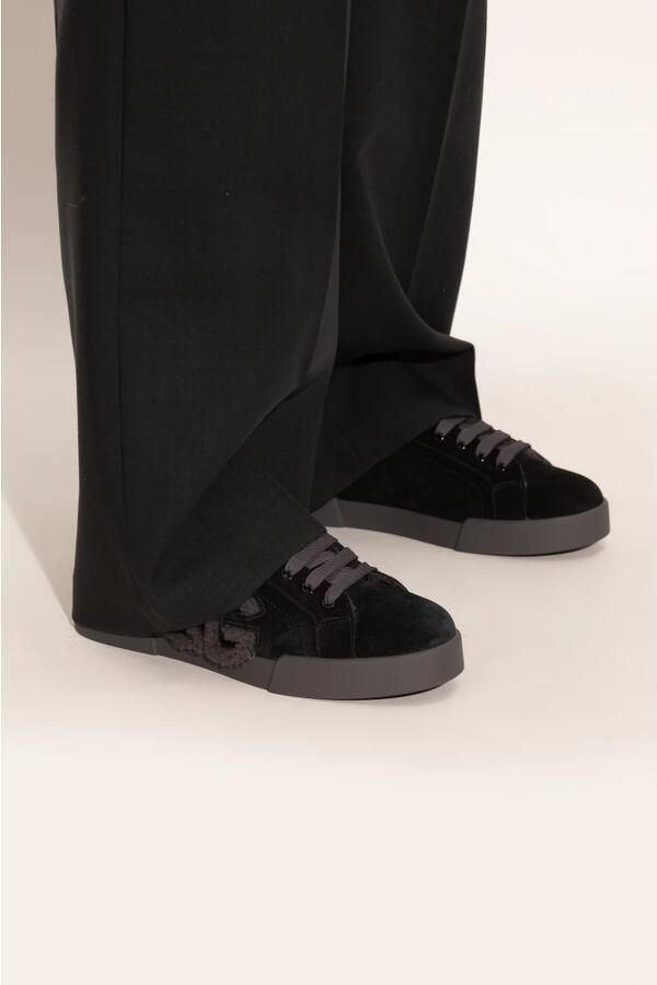 Dolce & Gabbana Suede sportschoenen