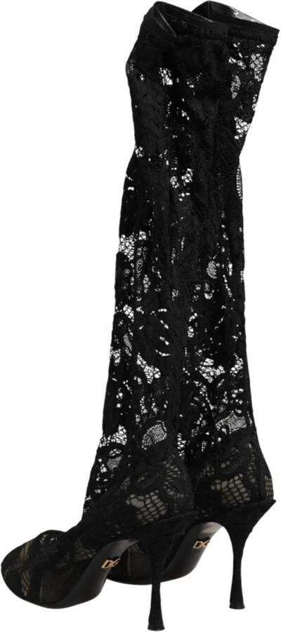 Dolce & Gabbana Taormina Lace Sock Laarzen - Foto 5