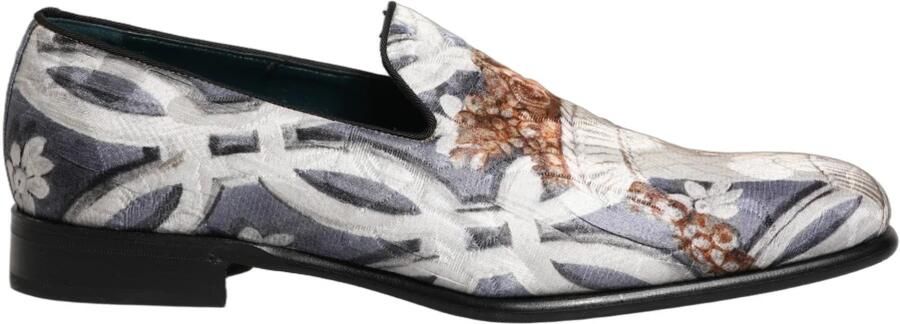 Dolce & Gabbana Tapestry Embroidery Loafer