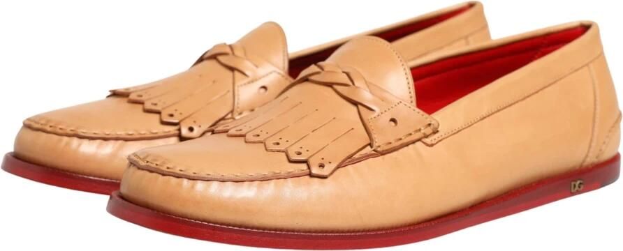 Dolce & Gabbana men's leather loafers moccasins - Foto 5