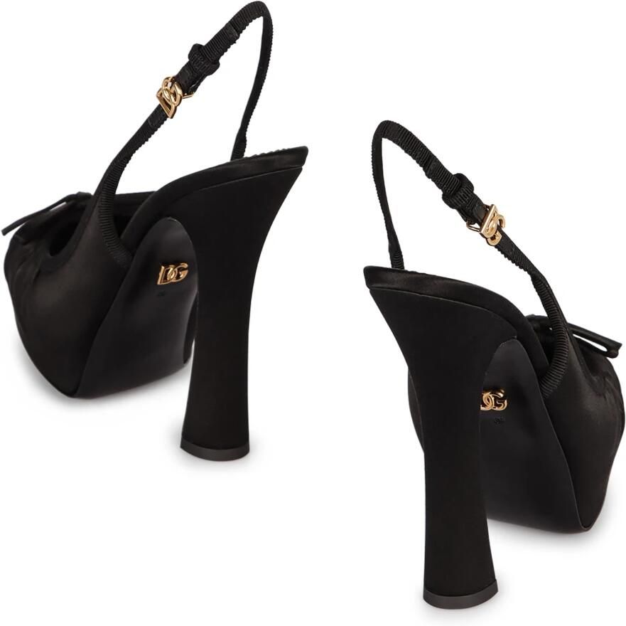 Dolce & Gabbana Vally Satin Slingback Pump - Foto 2