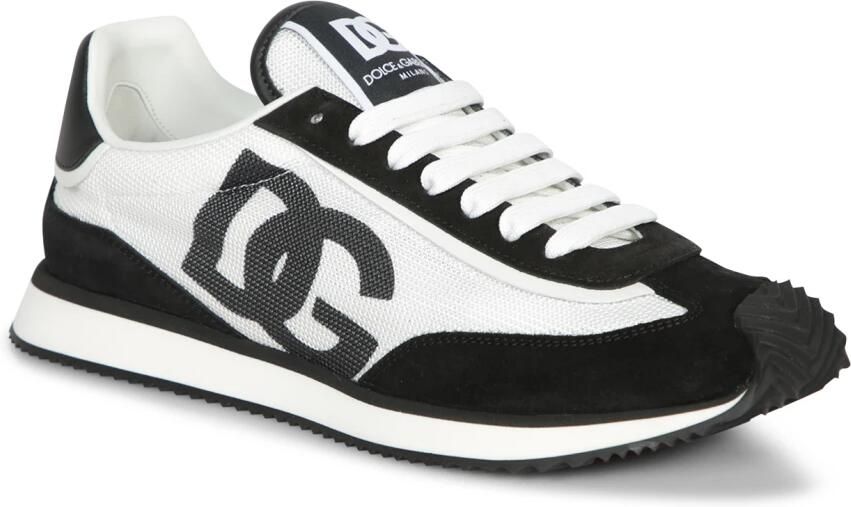 Dolce & Gabbana Monogram Heel Veterschoenen Multicolor