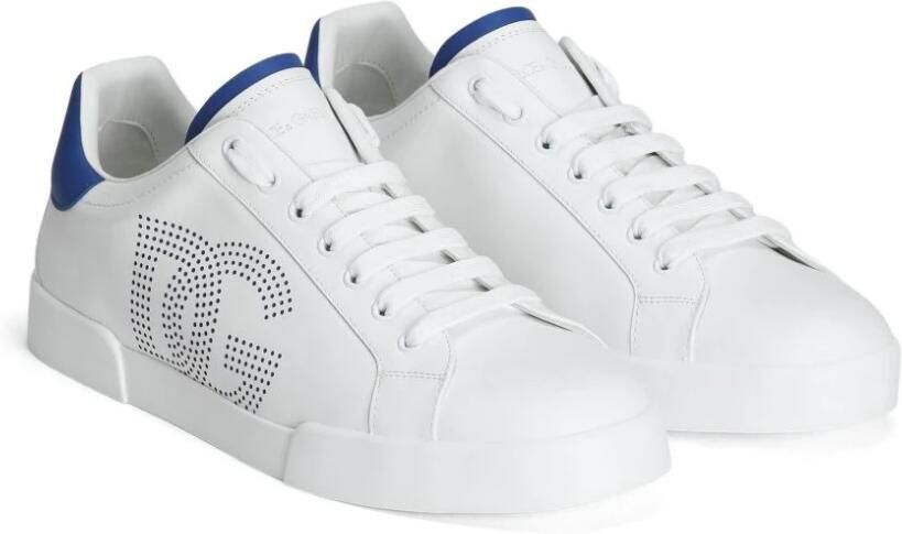 Dolce & Gabbana Witte Sneakers Strobel Portofino Light