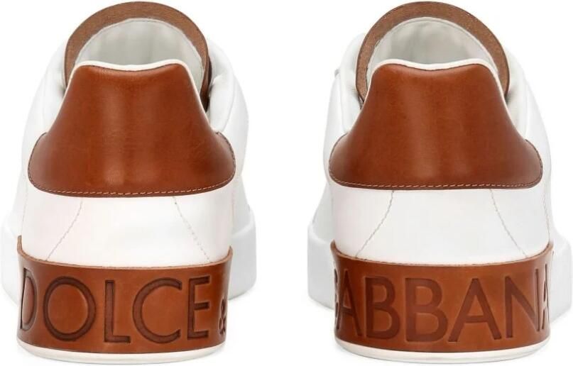 Dolce & Gabbana Witte Sneakers voor Mannen Aw25