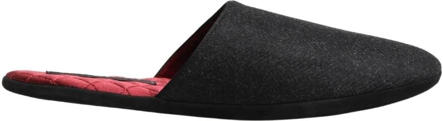Dolce & Gabbana Wool Cashmere Quilted Slippers