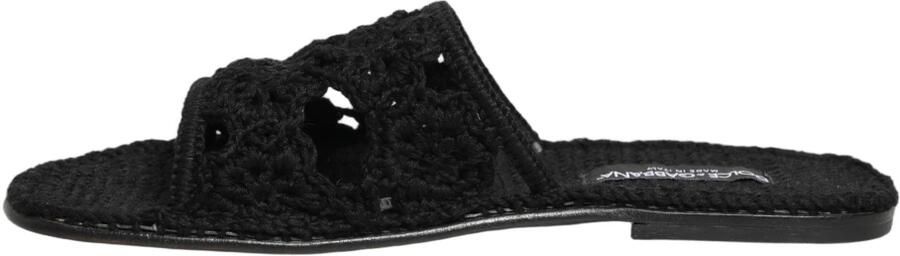 Dolce & Gabbana Woven Slides