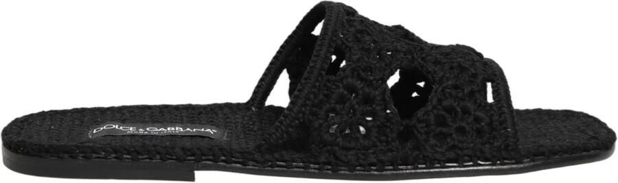 Dolce & Gabbana Woven Slides - Foto 6