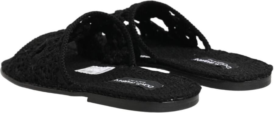 Dolce & Gabbana Woven Slides - Foto 3