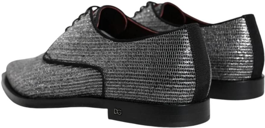 Dolce & Gabbana Zilveren Derby Formele Schoenen - Foto 3