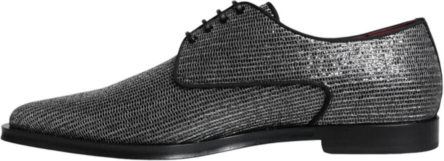 Dolce & Gabbana Zilveren Derby Formele Schoenen - Foto 5