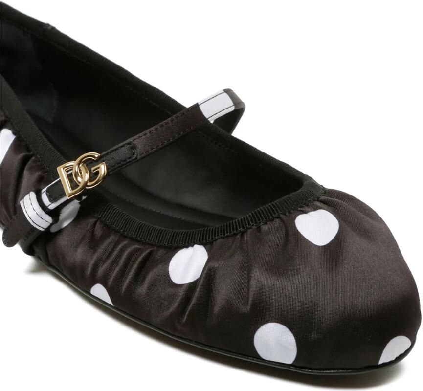 Dolce & Gabbana Zwart & Wit Polka Dot Ballerina - Foto 2