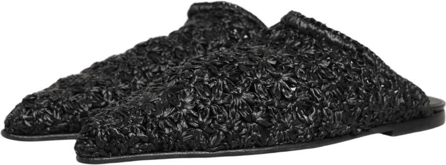 Dolce & Gabbana Zwarte Mules Slides Slippers Heren Platte Schoenen - Foto 5