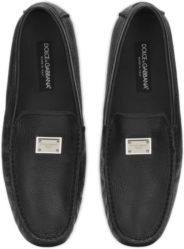 Dolce & Gabbana Zwarte platte schoenen Elegante stijl Black Heren - Foto 3
