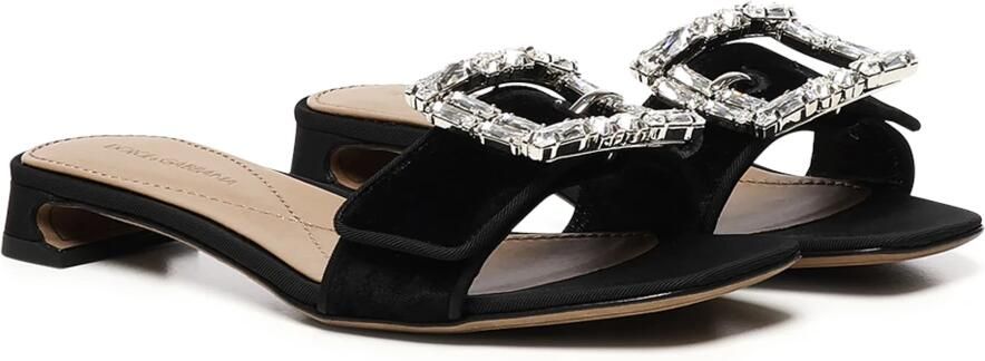 Dolce & Gabbana Zwarte Sandalen voor Vrouwen