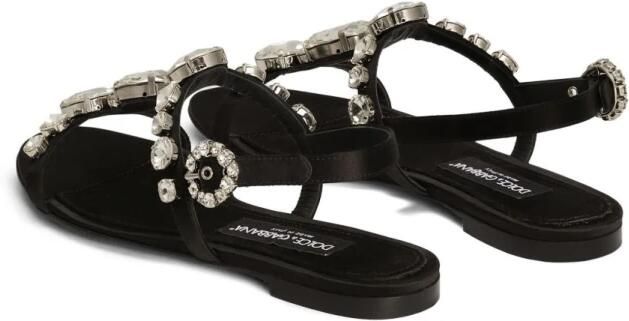 Dolce & Gabbana Zwarte Sandalen voor Vrouwen Zomerstijl - Foto 9