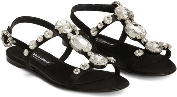 Dolce & Gabbana Zwarte Sandalen voor Vrouwen Zomerstijl - Foto 8