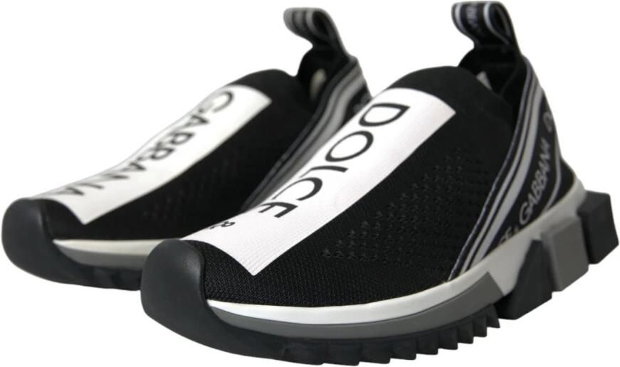 Dolce & Gabbana Sorrento Sneakers With Logo Zwart - Foto 3