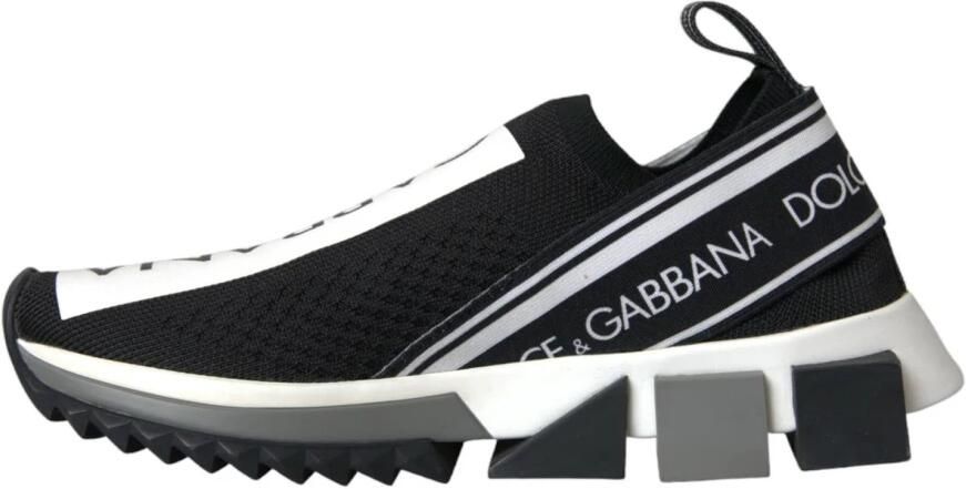 Dolce & Gabbana Sorrento Sneakers With Logo Zwart - Foto 5