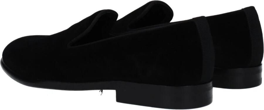 Dolce & Gabbana Zwarte Velvet Loafer Stijlvolle Schoen - Foto 4