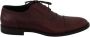 Dolce & Gabbana Rode Bordeaux Leren Formele Schoenen Red Heren - Thumbnail 2