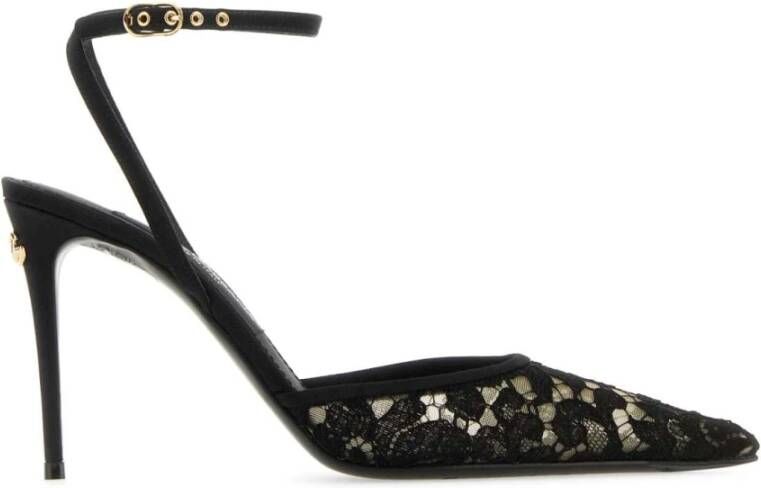 Dolce & Gabbana Elegante Kant Pumps Black Dames