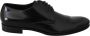 Dolce & Gabbana Zwarte Leren Formele Jurkschoenen Italiaanse Stijl Black Heren - Thumbnail 2