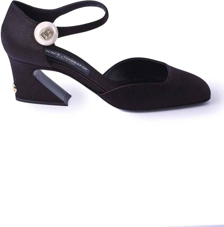 Dolce & Gabbana Enkelband hakken schoenen voor vrouwen Black Dames