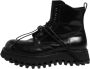 Dolce & Gabbana Enkellaarzen met logo en vetersluiting - Thumbnail 1