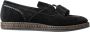 Dolce & Gabbana Zwarte Suède Leren Casual Espadrilles Schoenen Black Heren - Thumbnail 1