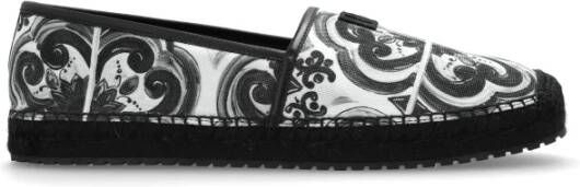 Dolce & Gabbana Espadrilles met Majolica-print