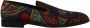 Dolce & Gabbana Multicolor Jacquard Crown Loafers Schoenen Multicolor Heren - Thumbnail 14