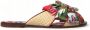 Dolce & Gabbana Exclusieve platte sandalen met bloe print - Thumbnail 1