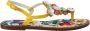 Dolce & Gabbana Multicolor Majolica Kristal Sandalen Multicolor Dames - Thumbnail 2