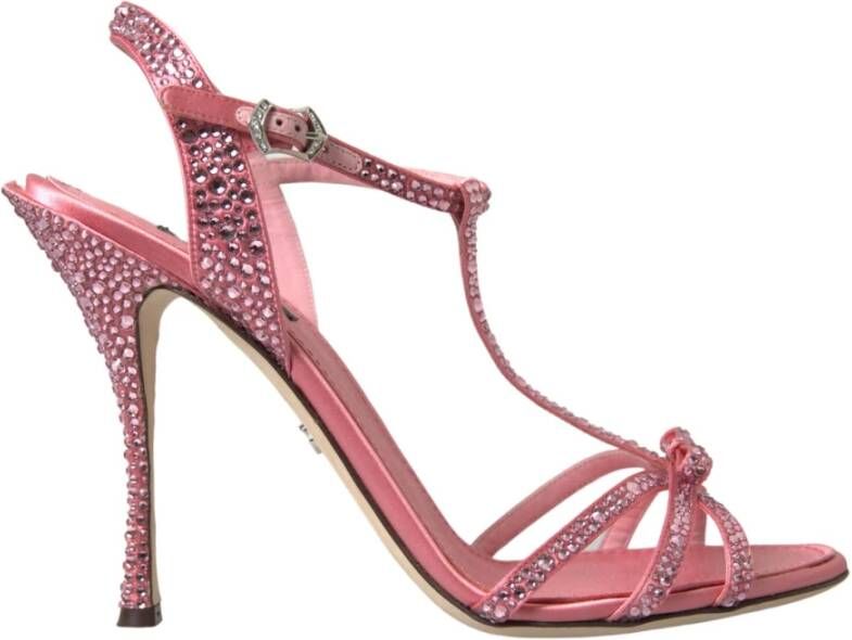 Dolce & Gabbana High Heel Sandals Pink Heren
