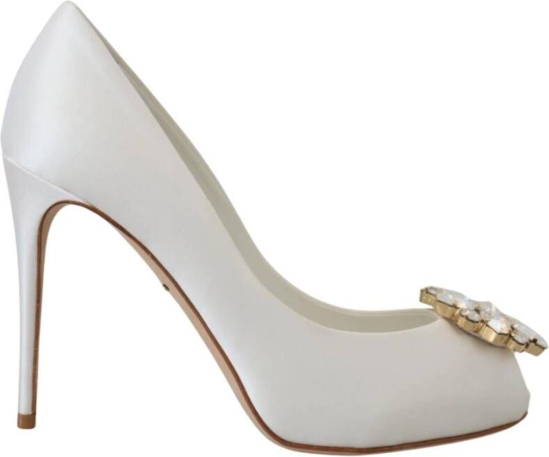 Dolce & Gabbana Flat Sandals White Dames