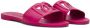 Dolce & Gabbana Fuchsia Rubber Slip-On Sandaal Pink Dames - Thumbnail 1