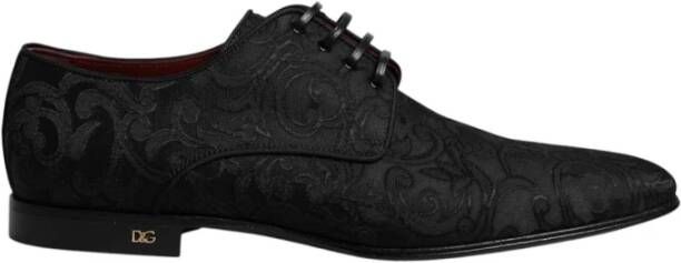 Dolce & Gabbana Geborduurde Brogue Derby Schoenen