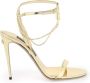 Dolce & Gabbana Gouden Sandalen met 11.0 cm Hak Beige Dames - Thumbnail 2