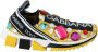 Dolce & Gabbana Kristalversierde Monochrome Sneakers Multicolor Dames - Thumbnail 10