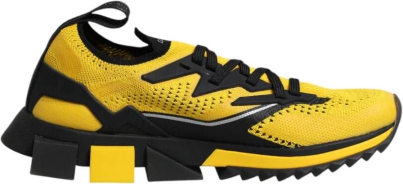 Dolce & Gabbana Gele Sorrento Sport Sneakers Schoenen