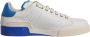 Dolce & Gabbana Geperforeerde leren lage sneakers - Thumbnail 1