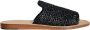 Dolce & Gabbana Gevlochten Raffia Slides in Beige Black Heren - Thumbnail 1