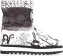 Dolce & Gabbana Gewatteerde bedrukte nylon laarzen Multicolor Dames - Thumbnail 1