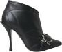 Dolce & Gabbana Gewatteerde Leren Stiletto Laarzen Black Dames - Thumbnail 20