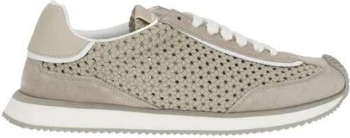 Dolce & Gabbana Geweven Design Sneakers