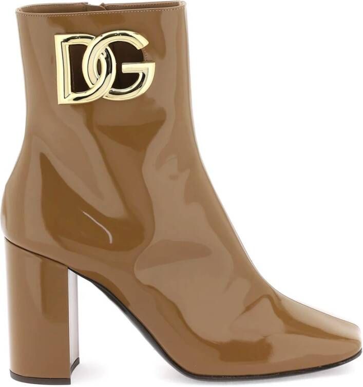 Dolce & Gabbana Bruine Dolce Gabbana Laarzen Brown Dames